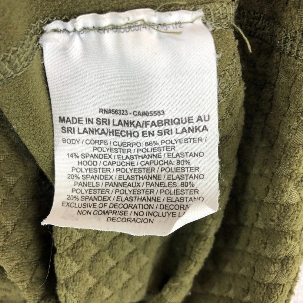 Nike Pro Hyperwarm Hoodie Womens Small Green Slim Athletic‎ Training Top Workout